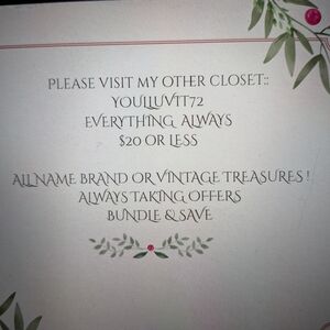 Name Brand Or Vintage Treasures $20 Or Less